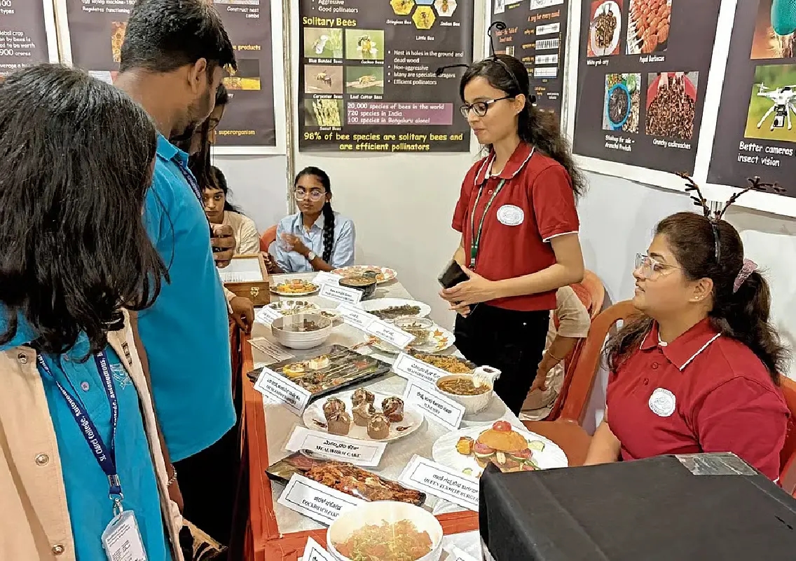 Bengaluru Krishi Mela showcases insects as future food alternative - News Karnataka