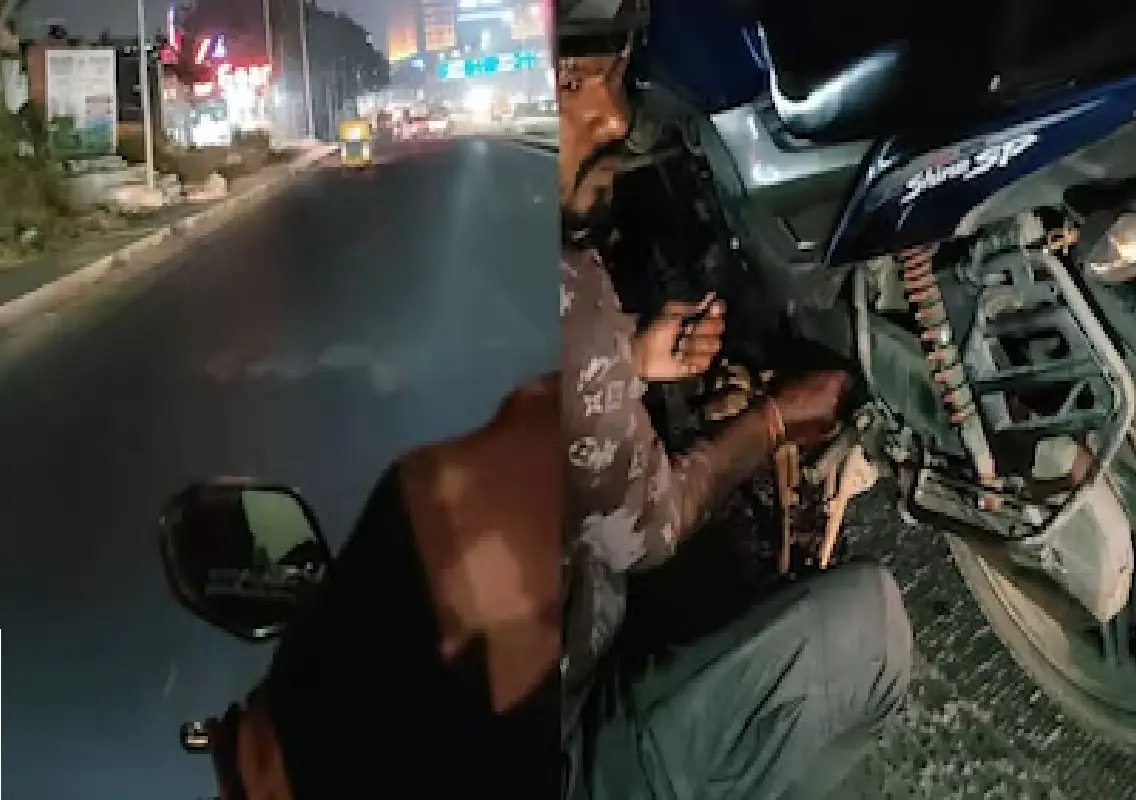 Bengaluru woman praises Rapido rider who fixed bike at midnight to drop her home safely - News Karnataka
