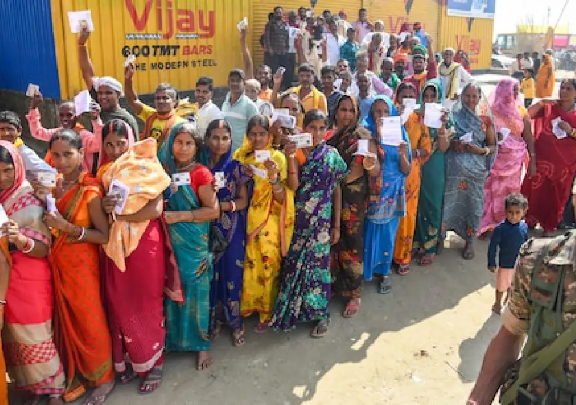Bihar records highest voter turnout since 1951 in first phase of Assembly polls - News Karnataka