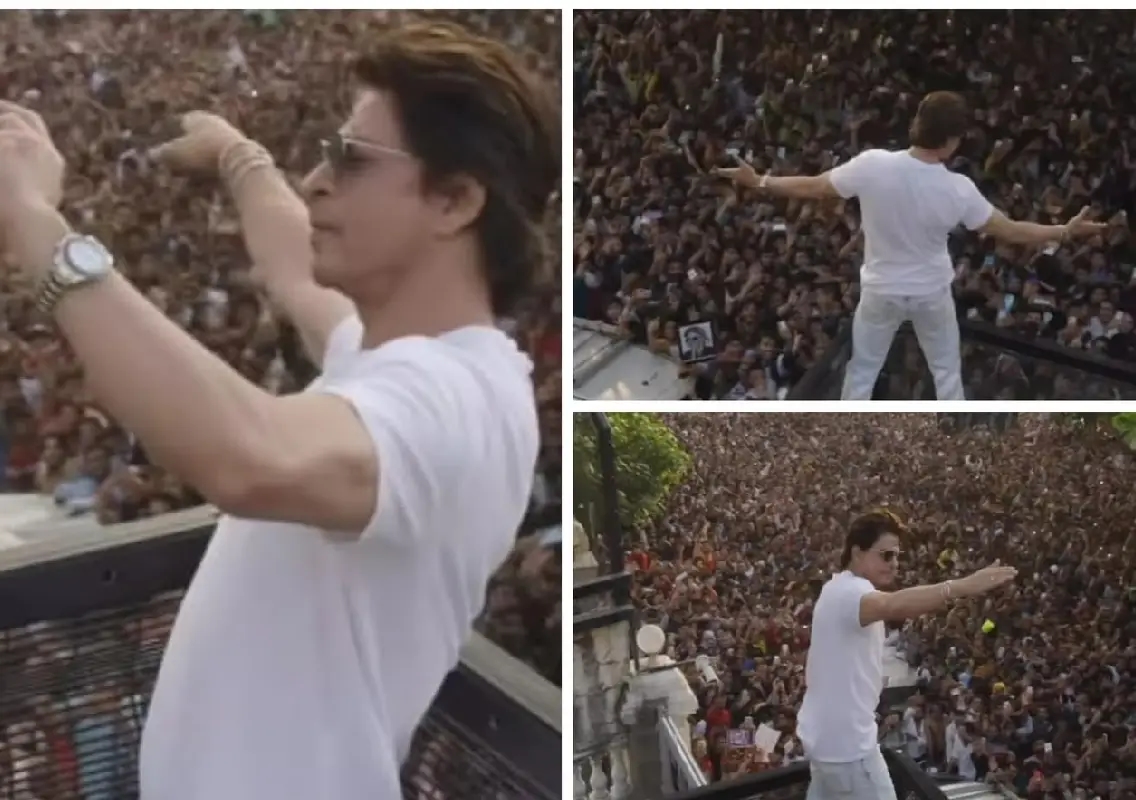 control measures outside Mannat as fans gather for Shah Rukh Khan’s 60th birthday - News Karnataka