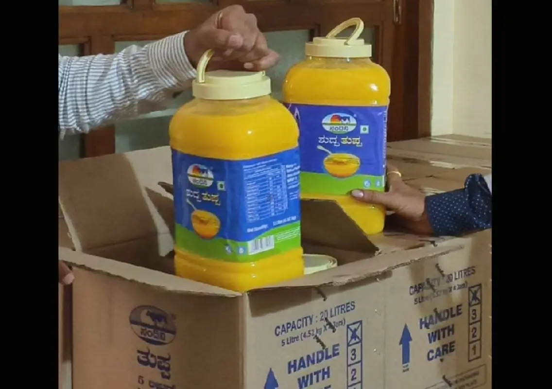 Fake Nandini ghee racket kingpins arrested in Bengaluru - News Karnataka