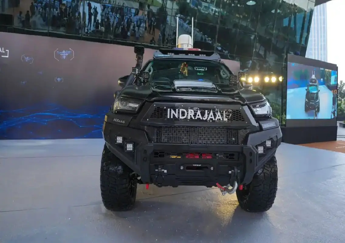 India launches first fully mobile AI-enabled anti-drone patrol vehicle: WATCH - News Karnataka