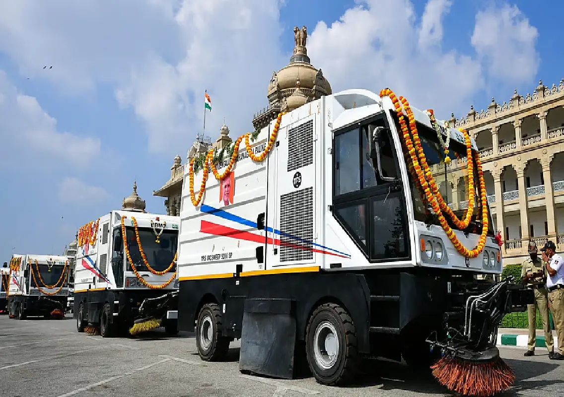 Karnataka clears ₹613-crore rental plan for mechanical sweepers despite criticism - News Karnataka