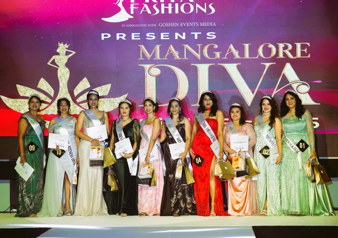 ‘Mangalore Diva Middle East Miss & Mrs. 2025’ Crowned in Grand Style in Dubai - News Karnataka