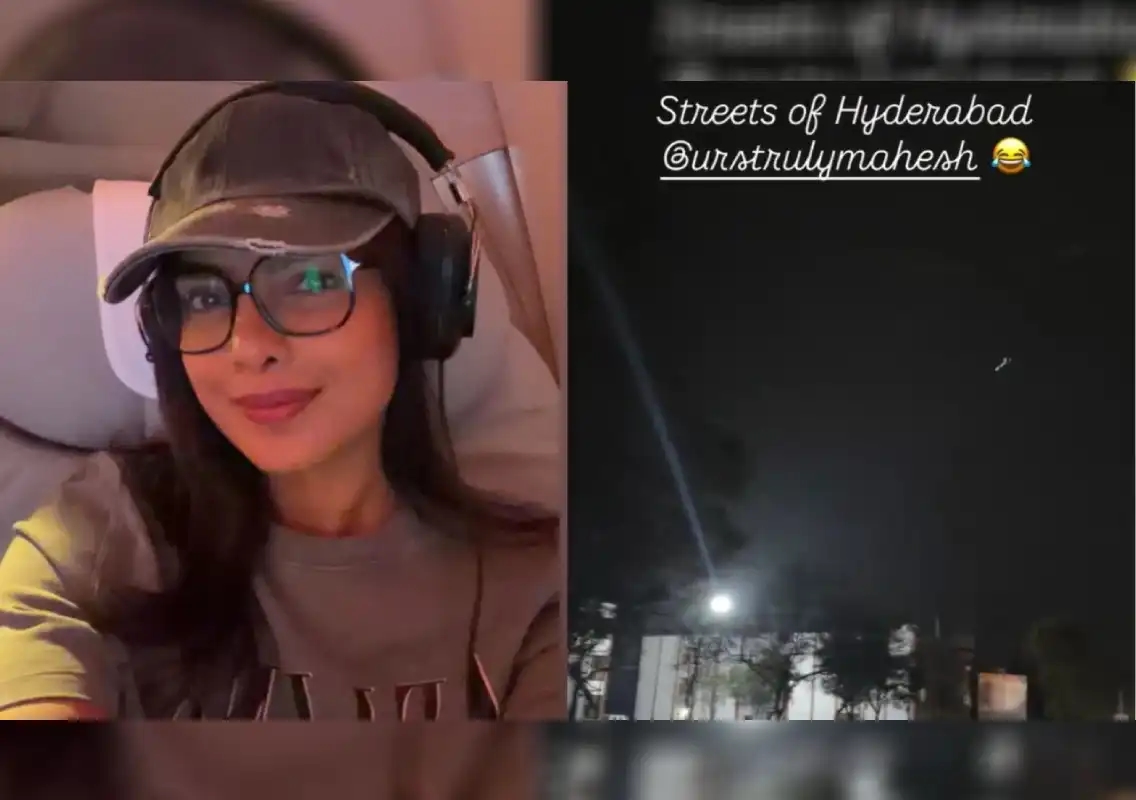 Priyanka Chopra’s unexpected Hyderabad visit sets SSMB29 rumours on fire - News Karnataka