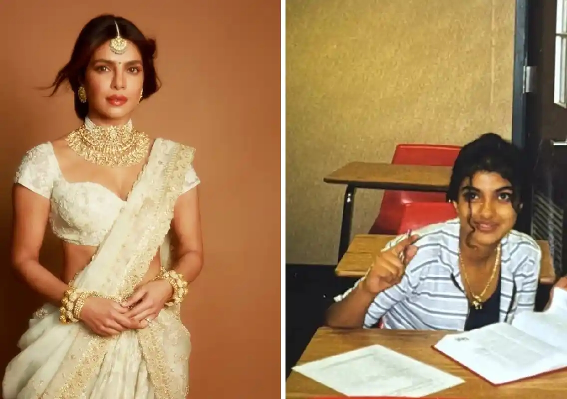 Before the crown, before the fame: Priyanka’s rare school pic surfaces - News Karnataka