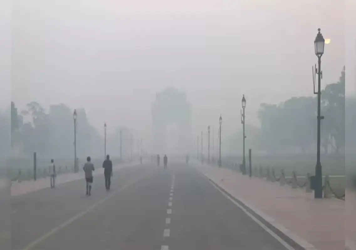 Protests erupt in New Delhi as smog blankets city, air quality turns ‘very poor’ - News Karnataka