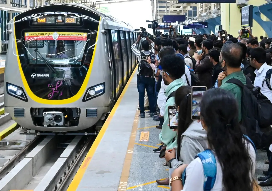Repeated snags on Bengaluru Metro’s Yellow Line frustrate commuters - News Karnataka