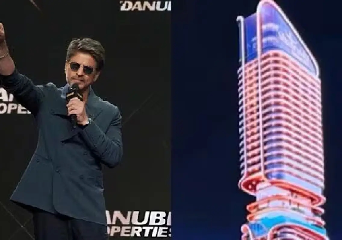 King Khan’s influence stands tall: Dubai introduces the ‘Shahrukhz’ tower:WATCH - News Karnataka