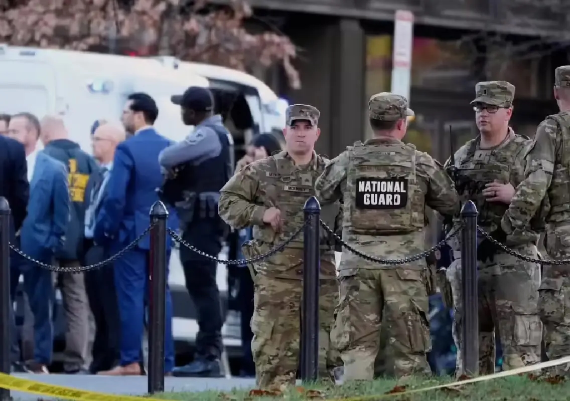 Shooting near White House leaves two National Guard members critically injured - News Karnataka