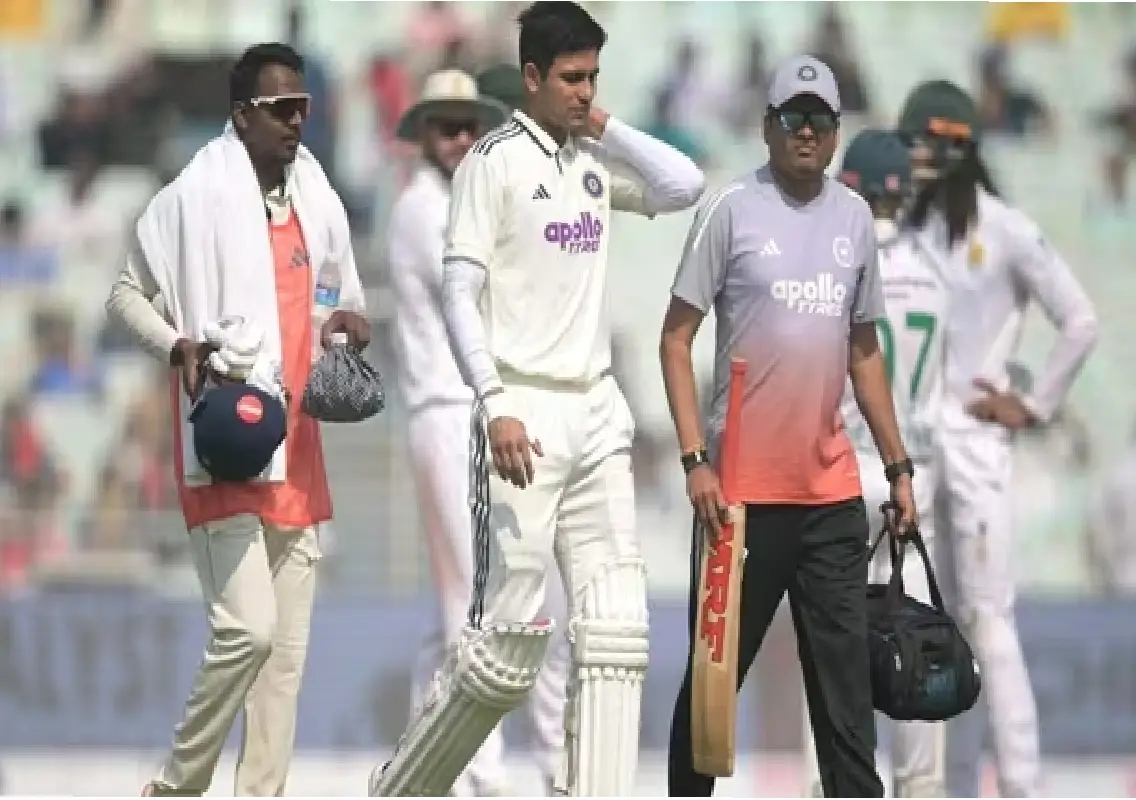Shubman Gill ruled out of Kolkata Test after neck spasm, remains under observation - News Karnataka