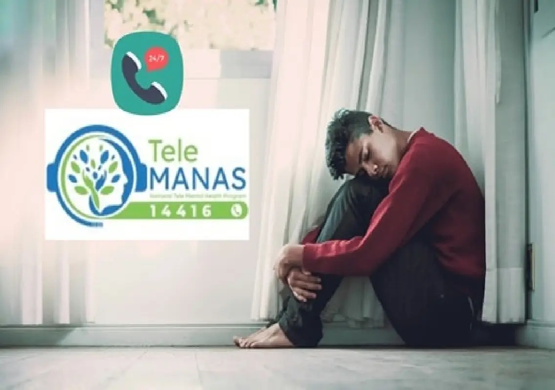 Suicide-related distress calls to India’s Tele-Manas cross 39,000 in three years - News Karnataka