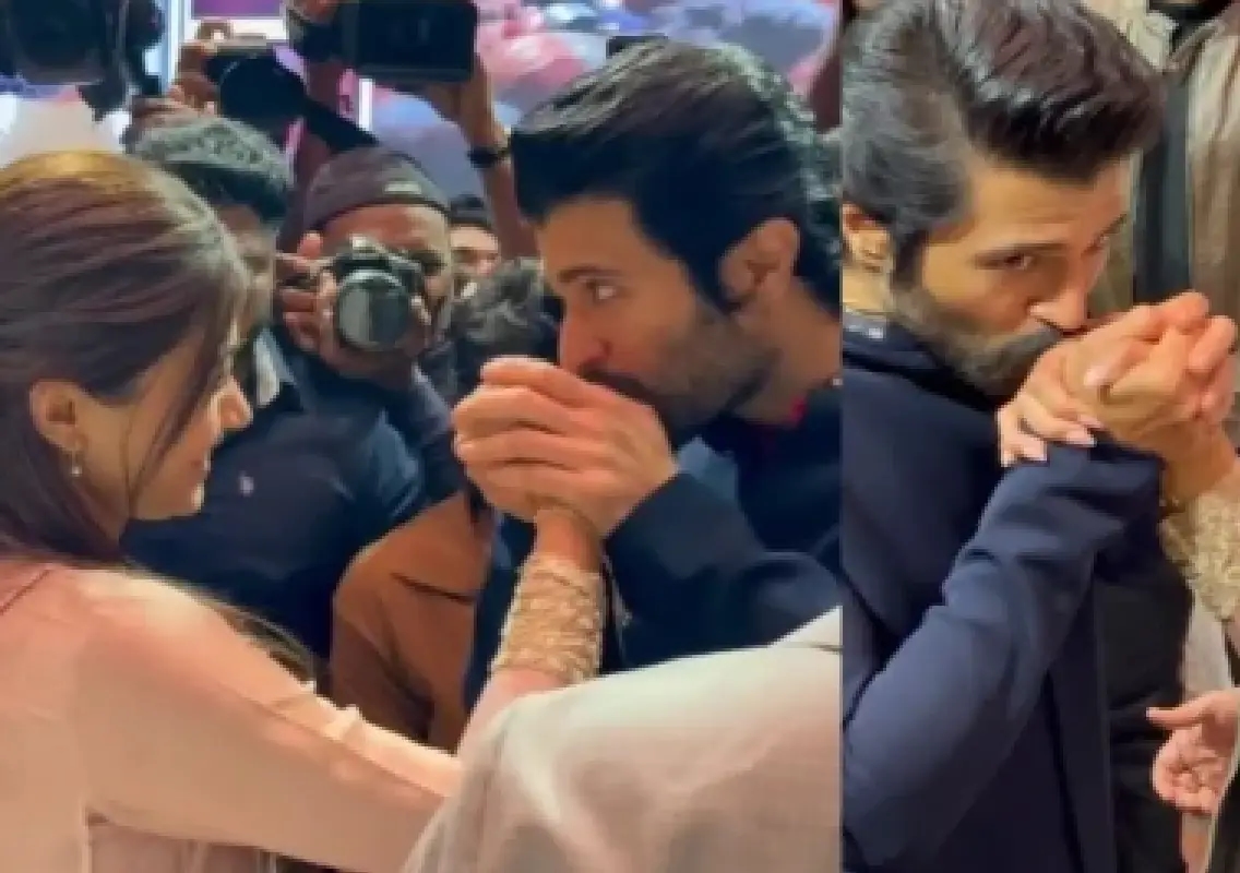 Vijay Deverakonda and Rashmika Mandanna’s adorable moment steals hearts at film event - News Karnataka