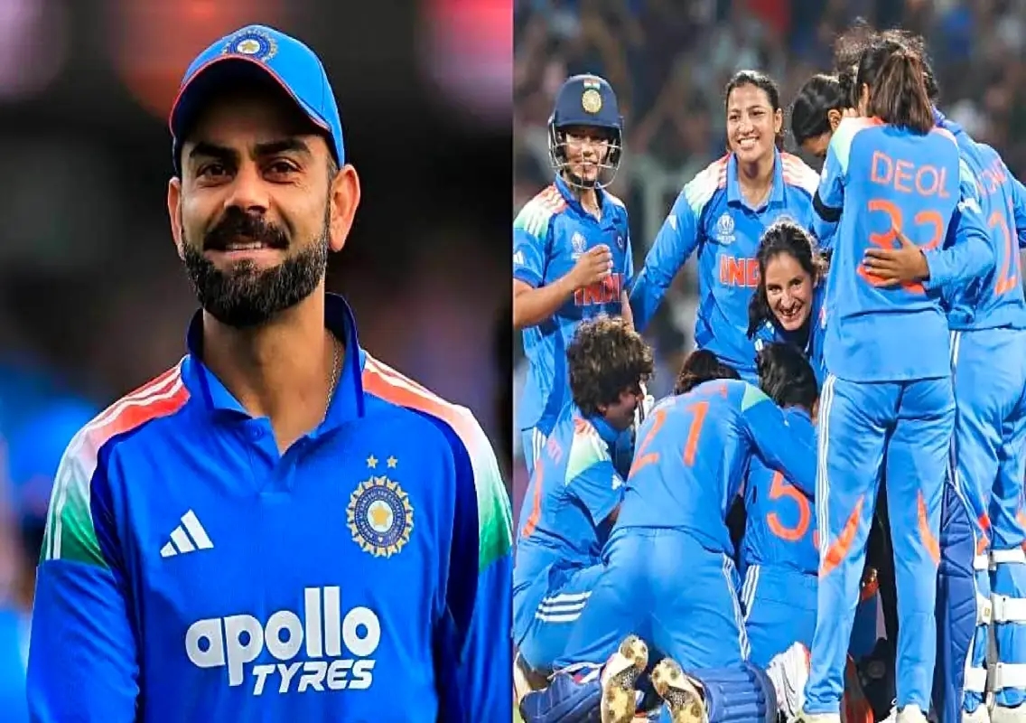 Virat Kohli hails Indian Women’s Team after semifinal win over Australia - News Karnataka