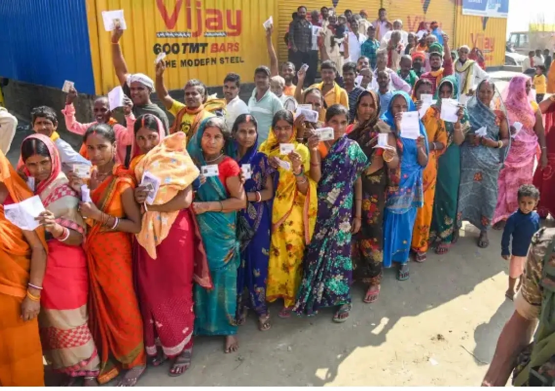 Voting underway in second phase of Bihar Assembly elections across 122 seats - News Karnataka