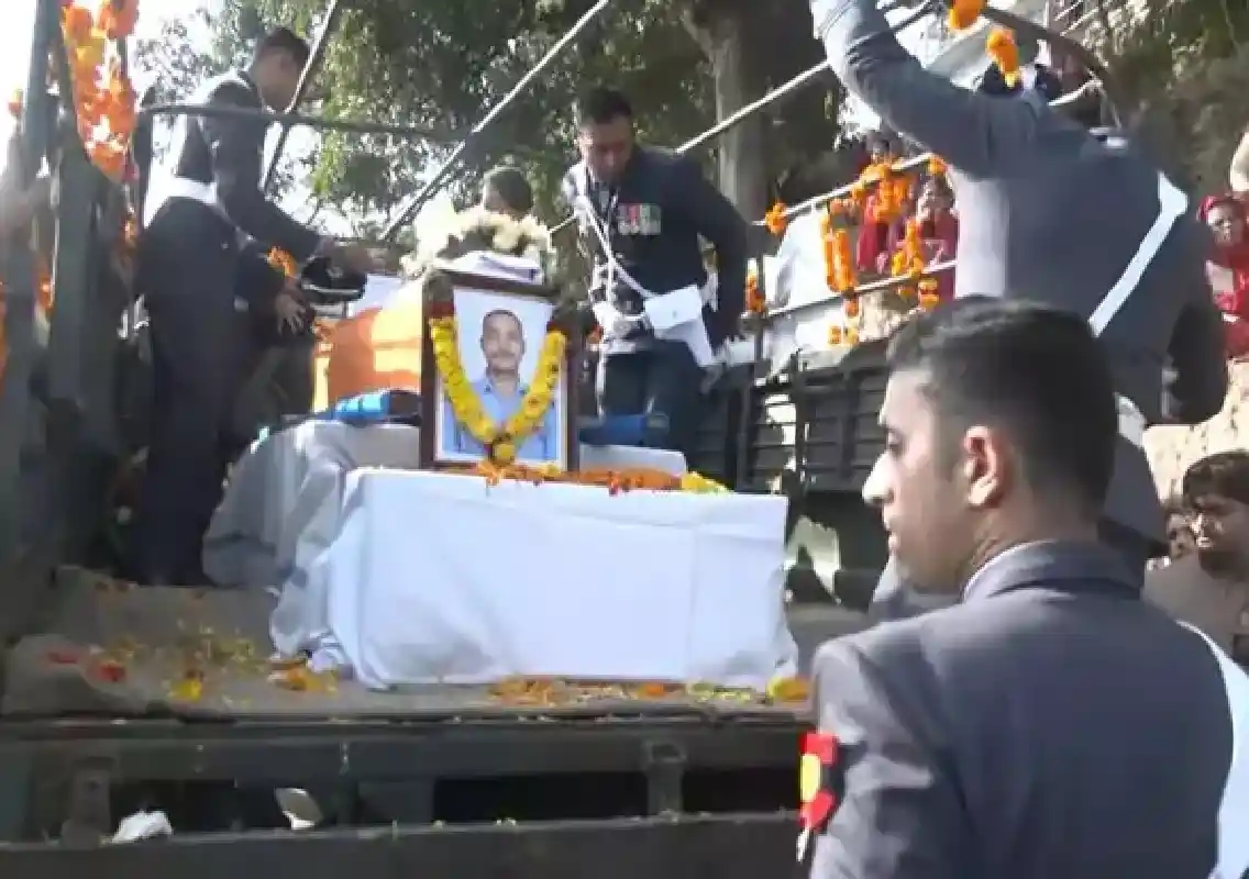 Wing Commander Namansh Syal’s body reaches native village after fatal Tejas crash - News Karnataka