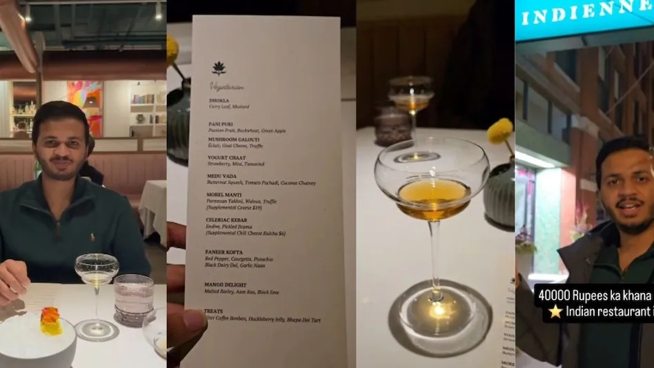 ₹40,000 Indian Michelin meal in Chicago sparks viral debate - News Karnataka