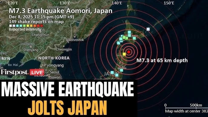 7.6-magnitude earthquake hits northern Japan, tsunami alerts issued - News Karnataka