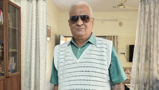 91-year-old mother’s knitted sweater for son melts hearts online - News Karnataka