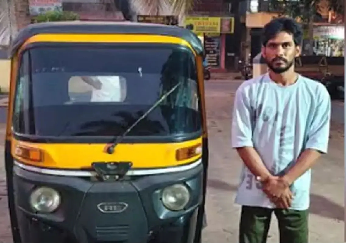 Autorickshaw theft accused arrested by Ullal police in Mangaluru - News Karnataka