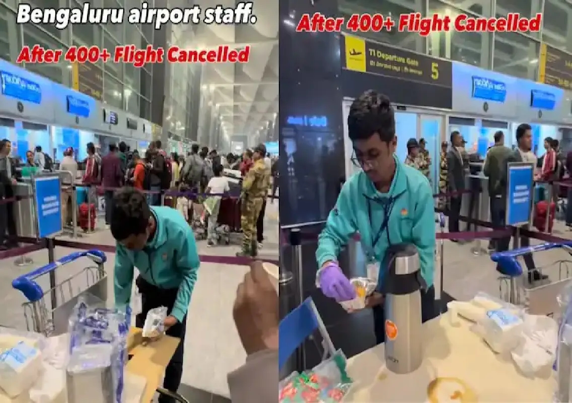 Bengaluru airport staff win praise for support during IndiGo delays - News Karnataka
