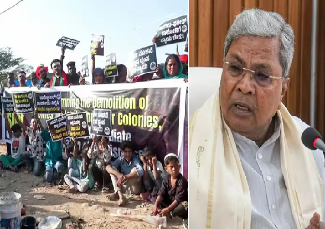 Bengaluru evictions spark Congress unease, Sidda–Shivakumar hit back at Vijayan - News Karnataka