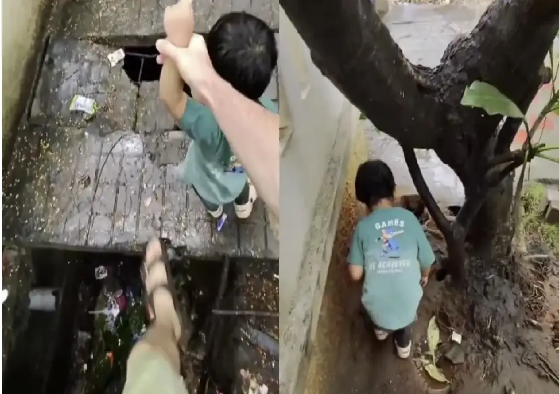 Bengaluru footpaths turn unsafe, parents urged to stay alert with children: WATCH - News Karnataka