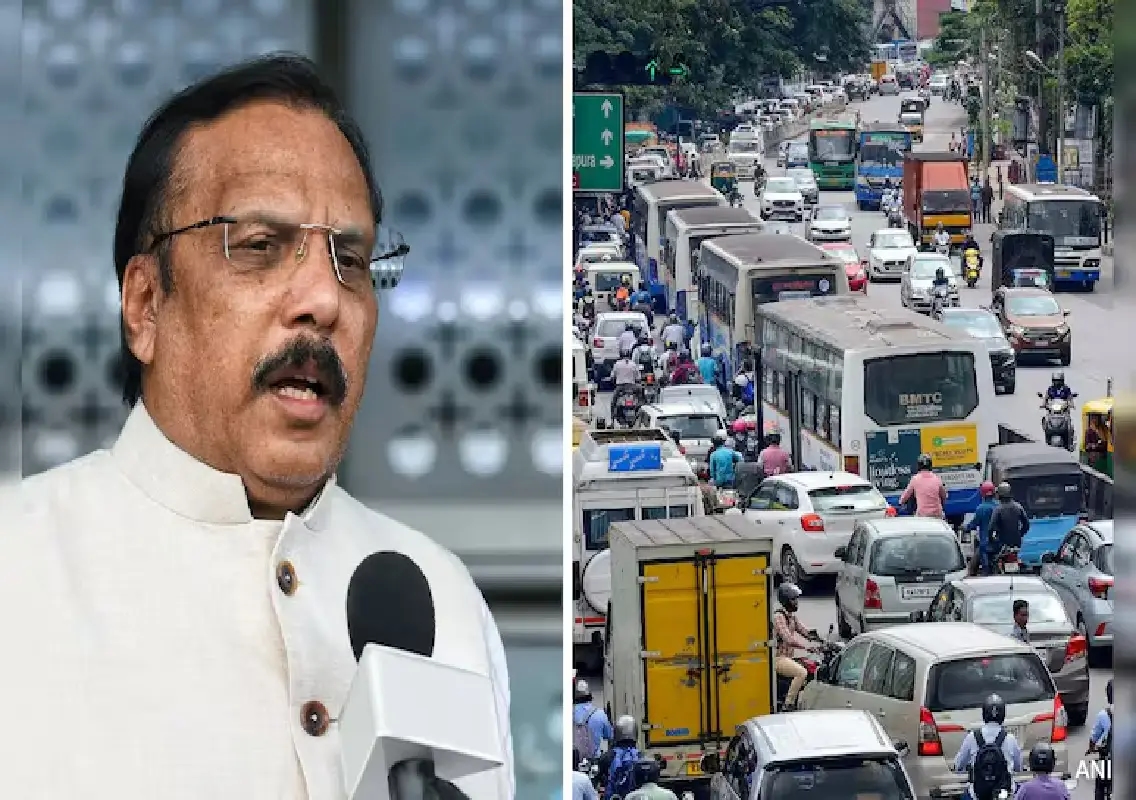 Bengaluru traffic chaos sparks sharp criticism from SP MP Rajeev Rai - News Karnataka
