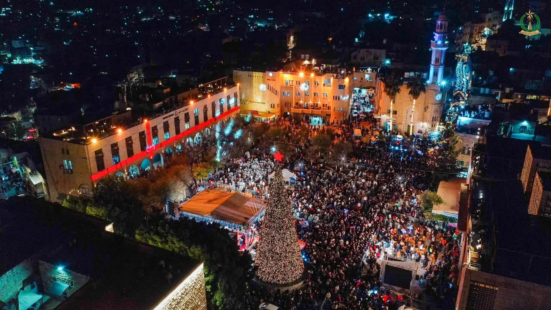 Bethlehem lights Christmas tree after two years, offering hope amid grief and hardship - News Karnataka