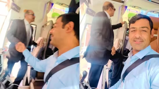 Billionaire on a bus: MA Yusuff Ali’s simple greeting wins hearts - News Karnataka