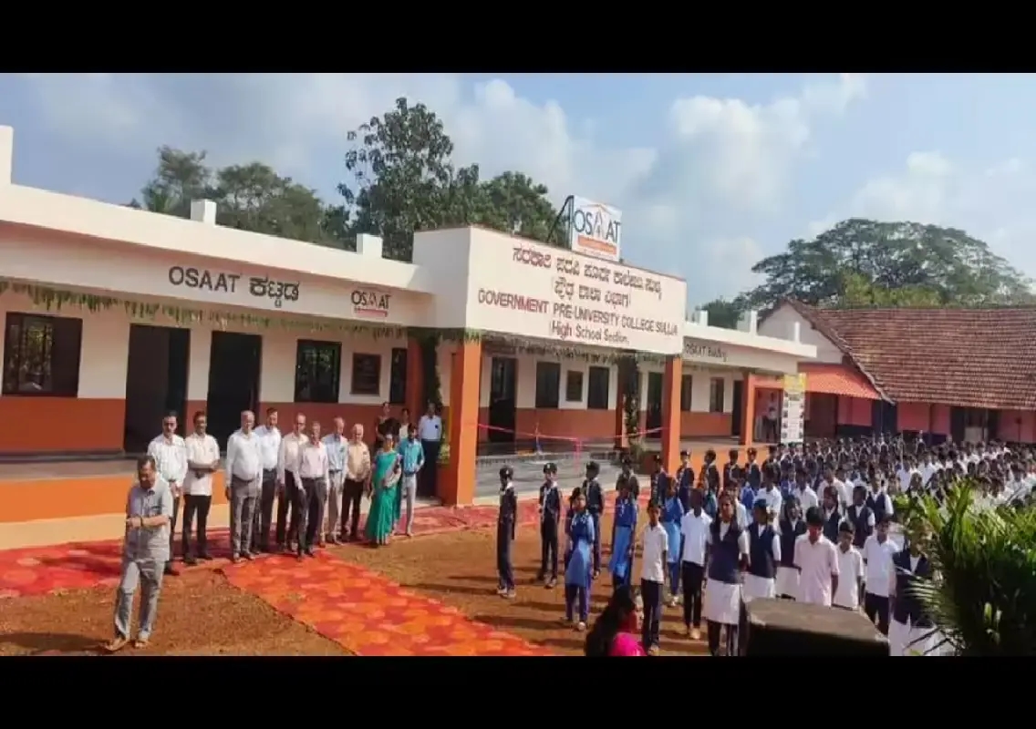 OSAAT launches two major school infrastructure projects in Dakshina Kannada - News Karnataka