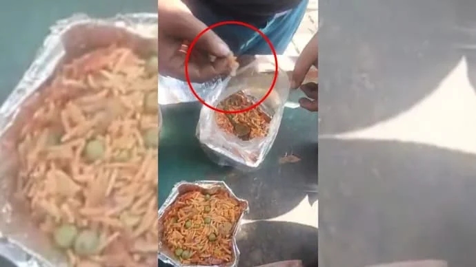 Bone found in veg biryani sparks outrage, police action in Ghaziabad - News Karnataka