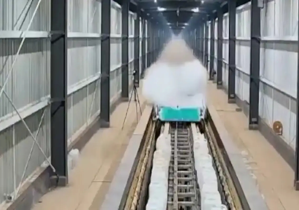 China sets world record with 700 km/h maglev train test: WATCH - News Karnataka