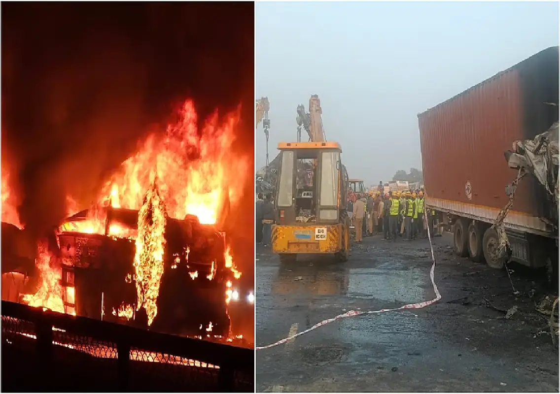 Chitradurga bus fire tragedy: CM announces ₹5 lakh ex-gratia - News Karnataka