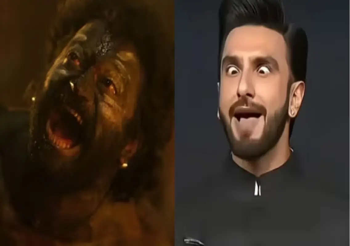 Complaint filed against Ranveer Singh for mimicking Kantara Daiva scene - News Karnataka