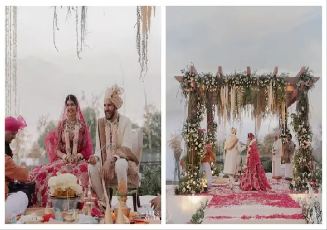 Content creator Sejal Kumar marries Bharat Subramaniam in Mussoorie - News Karnataka