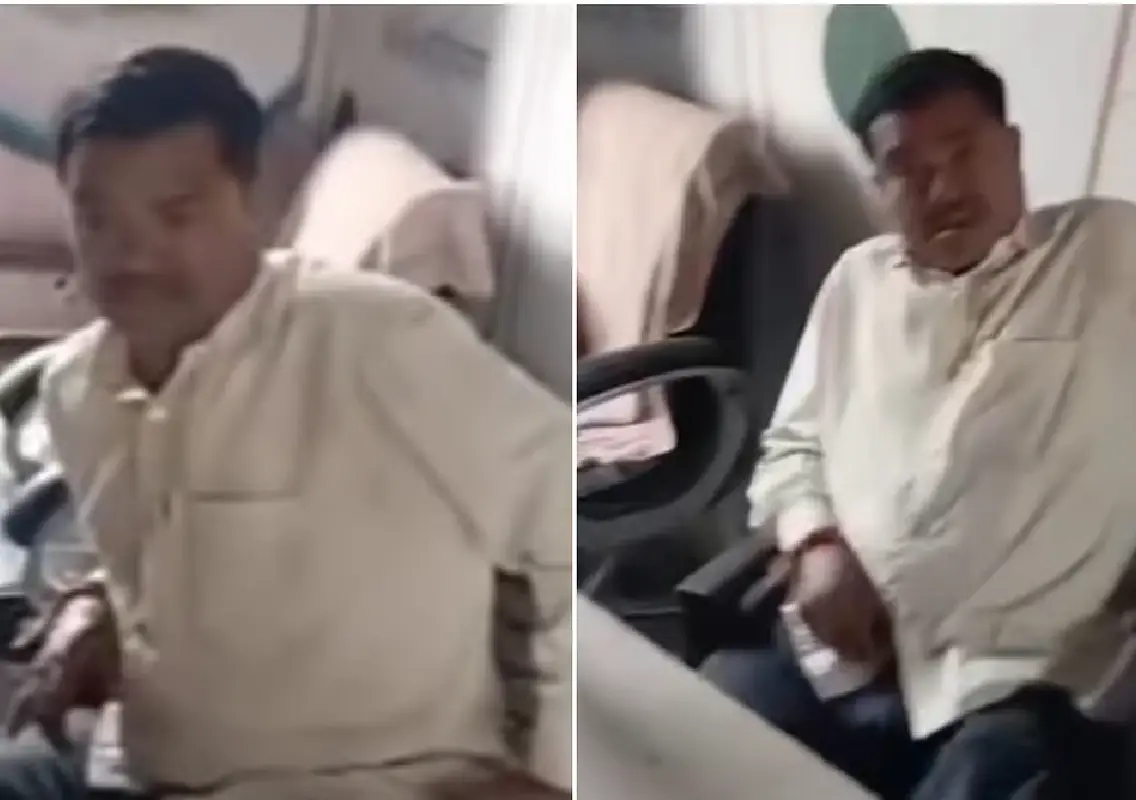 Drunk teacher caught dancing and abusing students in classroom, video sparks outrage - News Karnataka