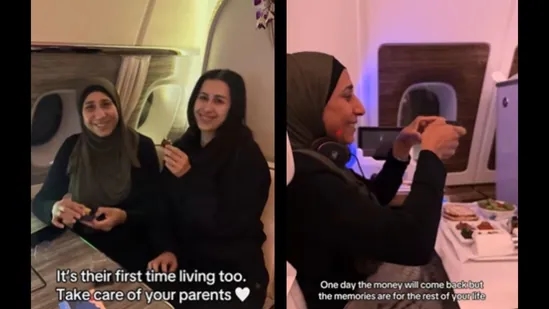 Dubai influencer Linda Andrade melts hearts with surprise business-class trip for her mother - News Karnataka
