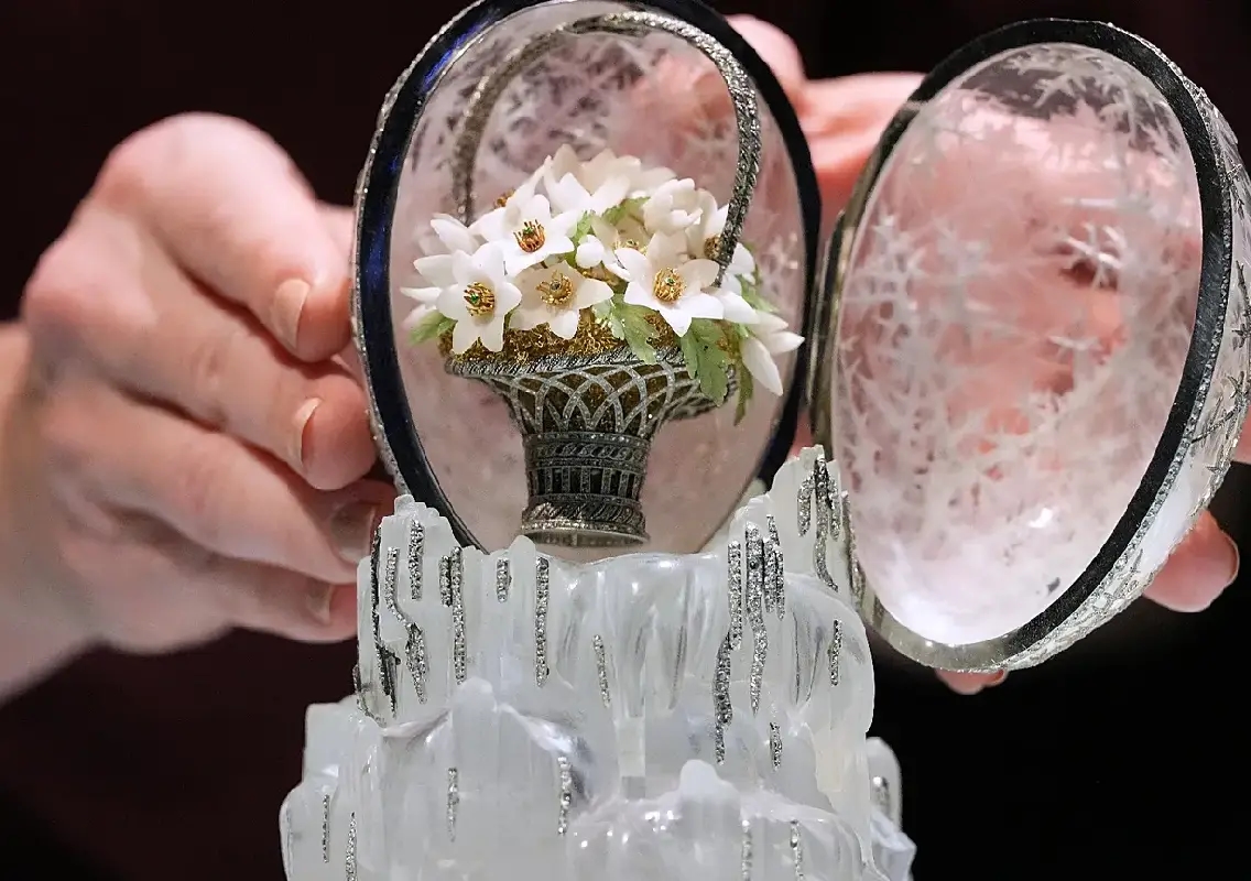 Fabergé Winter Egg sets record with £22.9 million auction sale in London - News Karnataka