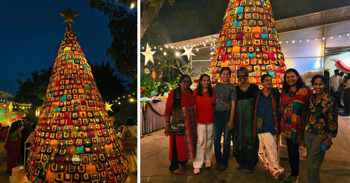 Goa’s plastic-free crochet Christmas tree stitches community and care - News Karnataka