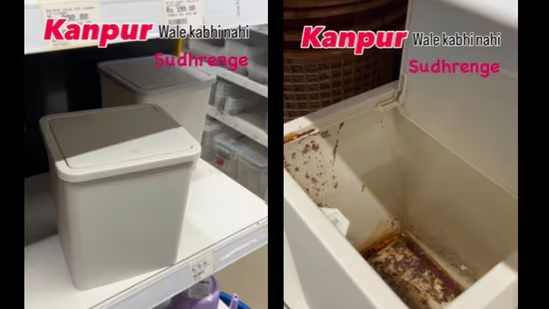 Gutka-stained display bin at Kanpur store sparks online outrage - News Karnataka