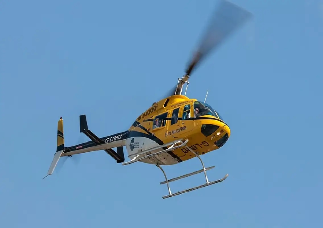 Heli Ride launched in Mangaluru as major attraction of Karavali Utsava 2025 - News Karnataka