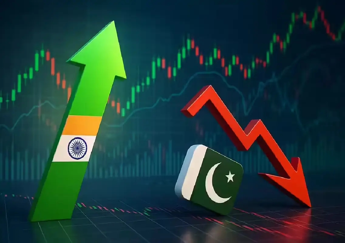 India–Pakistan Growth Gap: Why Economists Say the “Korea-at-Night” Effect Is Coming - News Karnataka