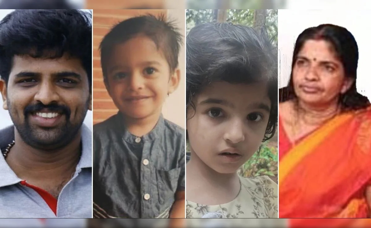 Kerala tragedy: Man, mother kill two children, die by suicide in Kannur - News Karnataka