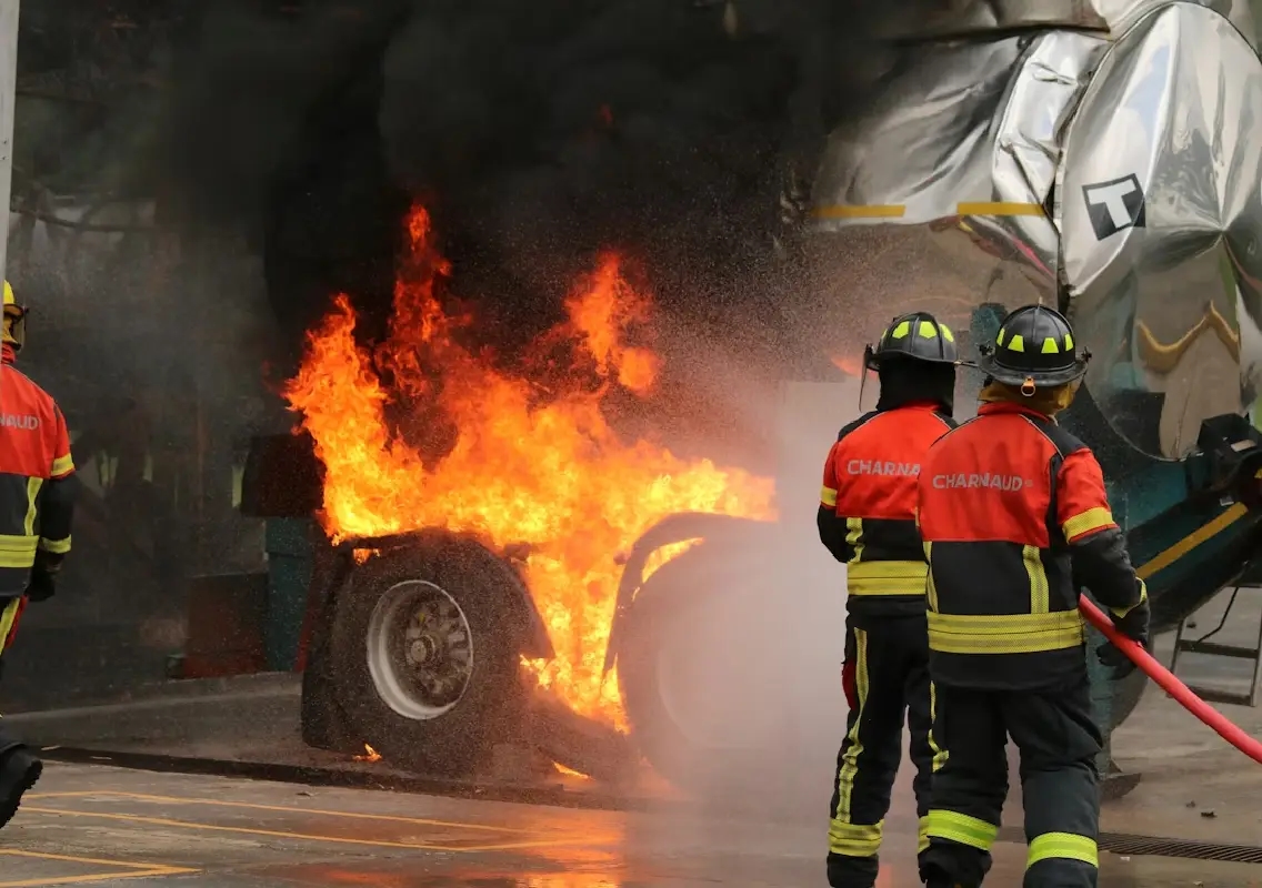 Man arrested in after setting fire to LPG cylinder on parked truck - News Karnataka