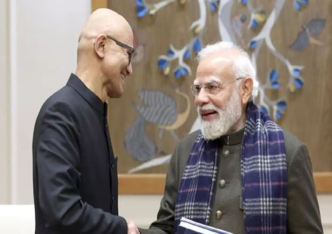 Microsoft announces US$17.5 billion investment to power India’s AI-first future - News Karnataka