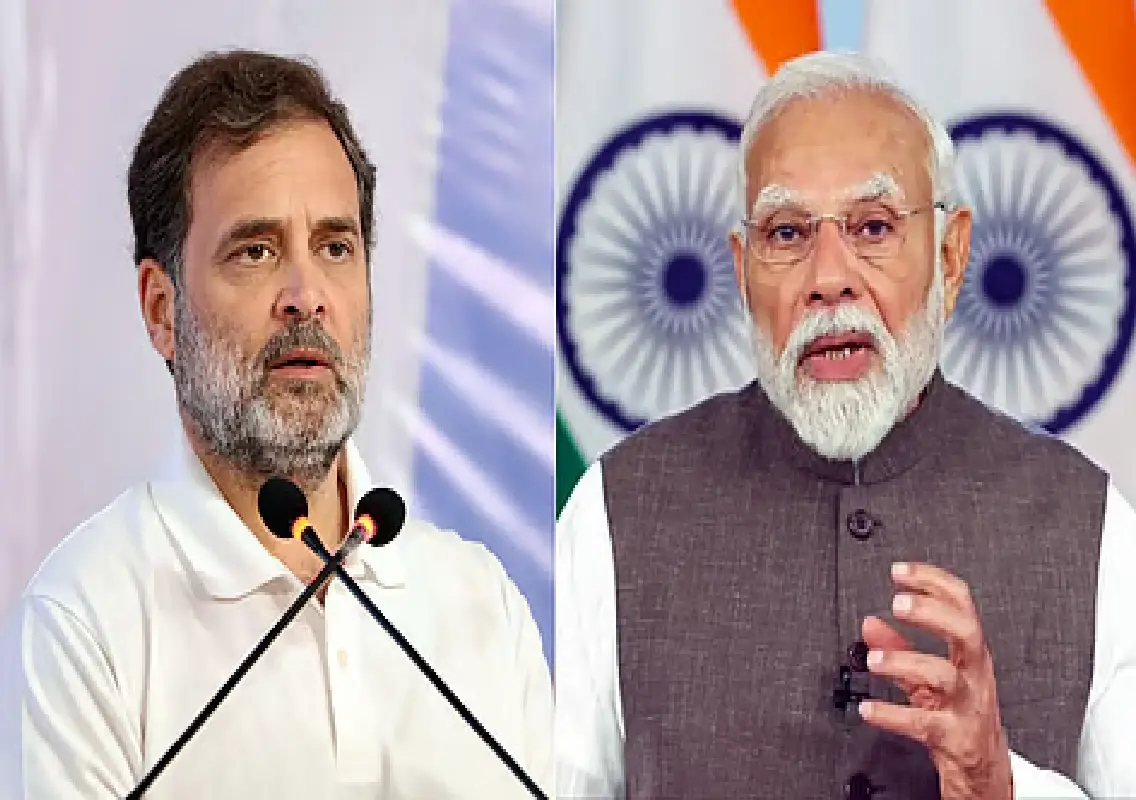 88-minute Modi–Rahul meeting sparks speculation in Parliament - News Karnataka