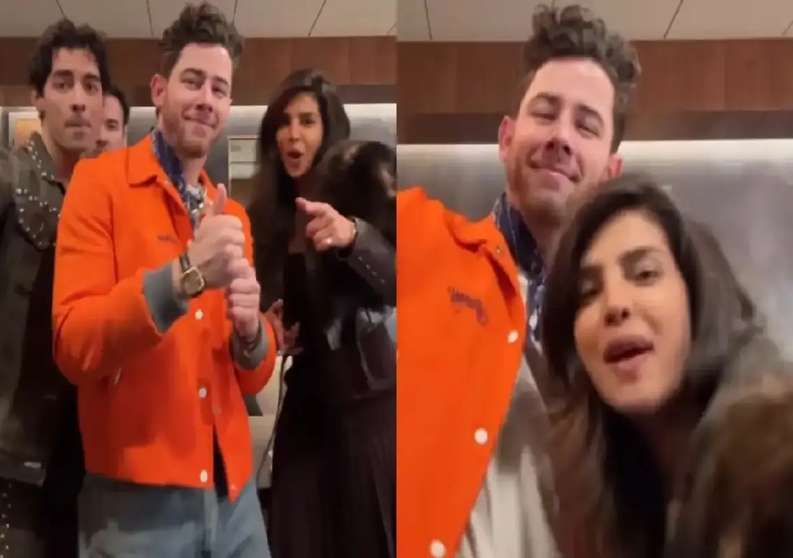 Nick Jonas, Priyanka Chopra dance to Bollywood song before show: WATCH - News Karnataka