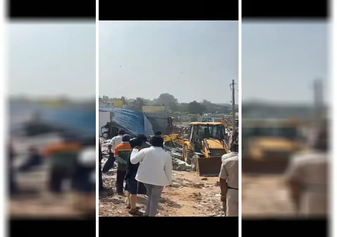 Over 400 houses demolished in Kogilu, hundreds of families displaced - News Karnataka