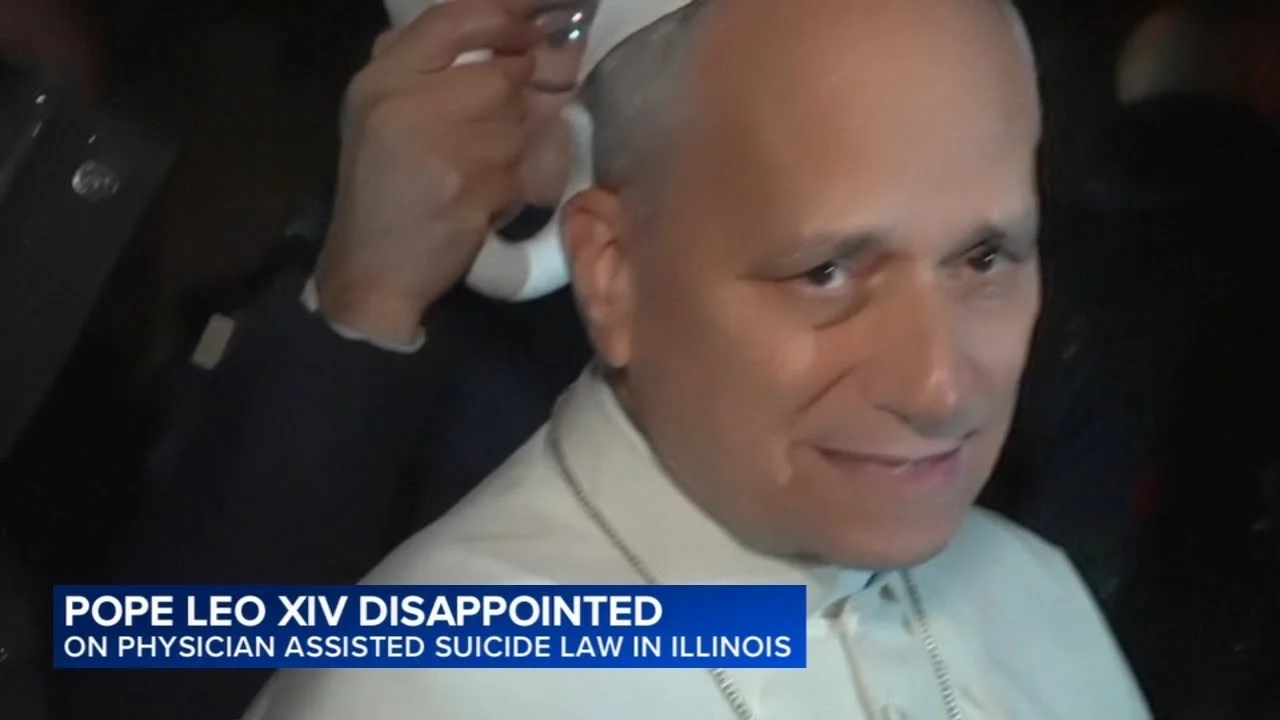 Pope Leo XIV disappointed over Illinois assisted suicide law - News Karnataka